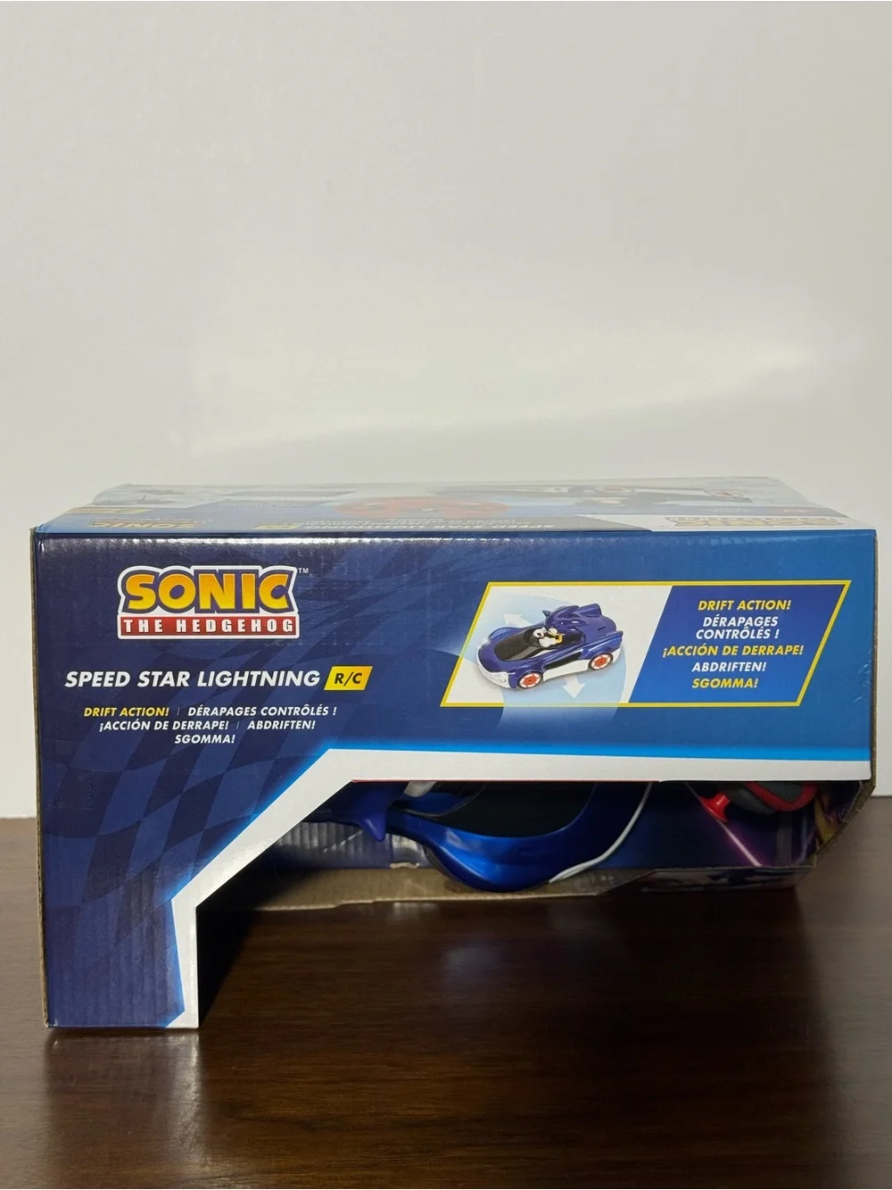 Sonic the Hedgehog Speed Star Lightning RC Car 2.4GHz New Sealed